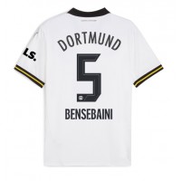 Muški Nogometni Dres Borussia Dortmund Ramy Bensebaini #5 Rezervni 2024-25 Kratak Rukav